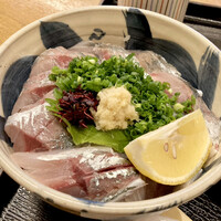 丸新 - ランチ　アジたっぷり丼