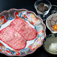 大トロサーロインの焼スキ