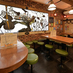 呑者家 銅羅 - テーブル席