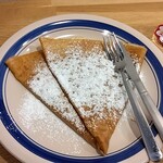 fajii - エシレ塩バター&シュガーのクレープ。もちもち生地とシンプルな味わいが癖になる！
