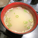 三酉屋 - とりスープ220円