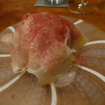 レストラン ナズ - 生ハムのピッツァフリッタ