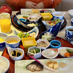 裏磐梯レイクリゾート - 和食レストラン「和楽」での朝食