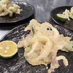 Vino Hirata - 白魚と春野菜のフリット