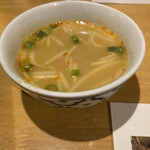 Tairyouriresutoran Namuchai Okazaki - シーフードチリに付いてきたスープ