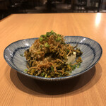 博多ちょうすけ - 高菜とじゃこ豆腐 420円（税込）