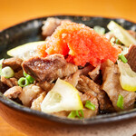 Ishigaki beef tendon with ponzu sauce