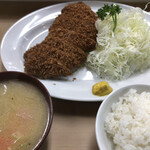 丸八とんかつ店 本店 - 上ロースカツ定食