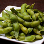 Carefully selected salt boiled domestic edamame