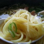 あじさい - ストレート麺