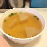 タイ屋台 racha - ランチについてくるスープ