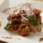 鳥ばか一代 - 酢鶏。黒酢と鶏の相性は抜群！