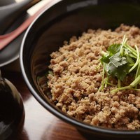 鶏そぼろ飯 山椒風味