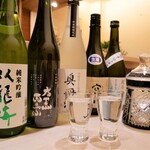 Nihon Ryouri Tsumugu - 常時50種以上の日本酒