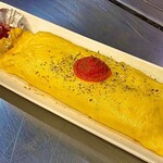 明太チーズオムレツ