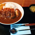 華や - カツカレー　大盛　1045円＋165円