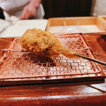 串かつ あーぼん - 牛ヒレ