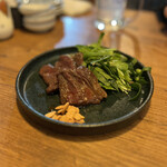 焼売カケル - 牛ハラミタレ焼き