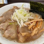 Ishokuya Nana - 自家製豚骨ラーメン（塩）＋チャーシュートッピング