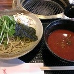 一頭買焼肉 玄 - 辛赤つけ麺\980