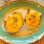 プティレストラン グーテ - 牡蠣のグラタン