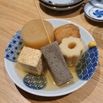 寿司トおでん にのや - ■おでん盛り合わせ 580円(外税)■