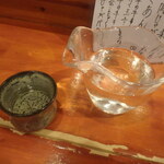 隠れ家Dinning　味杜 - 雨後の月　純米吟醸生酒　中汲み（広島県呉市）¥900