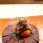 明寂 - ⚫たたき牛蒡　金柑