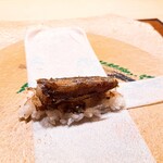 明寂 - ⚫メヒカリの絹巻き寿司