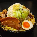 ハルピン 味噌らーめん 雷蔵 - 