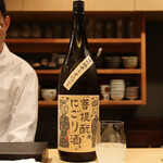 Sushi Minoki - 御前酒 菩提酛 雄町純米生原酒 にごり酒