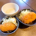 Gyuukatsu Tonkatsu Jojokichi - カニコロ＆カキフライ