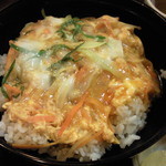 Sanukiya - 玉子丼のアップです。