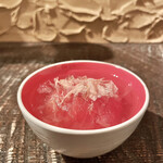 Nihonshu Ba Shijuu Goen - トマトの出汁漬け。