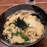 辨慶うどん - 【2022年11月】玉子とじ＠780円、提供時。