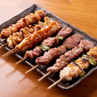 We offer our signature dishes at reasonable prices, including Grilled skewer made with fresh ingredients.