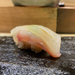 鮨旬美西川 - ヒゲダイの昆布締め