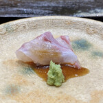 鮨旬美西川 - 三重県の石鯛