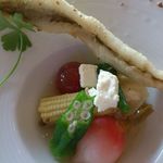 ビクターズ - 夏野菜のマリネのアップ