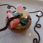 ビクターズ - プレートに乗っていたタルト