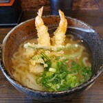 うどん仁兵衛 - えび天うどん(出汁美味しい)