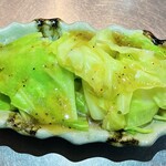 麺屋 蘭 - 塩キャベツ