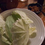 虎ノ門 升本 - これも絶品肉みそキャベツ