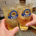 創彩和房ふじた - ハイボールで乾杯(*´︶`*)ﾉ