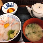 Isomaru Suisam Musashi Kosugi Minamiguchi Ten - 鯛の漁師丼