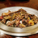 丸万焼鳥 - もも焼き