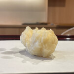 天ぷら たけうち - 鱈の白子