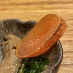 天ぷら たけうち - カラスミ美味しかった