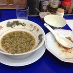 来来亭 大蔵谷店 - スープが辛かったです。