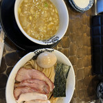 特級鶏蕎麦 龍介 - 特級龍介つけ蕎麦　大盛